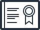Иконка лицензии и патенты